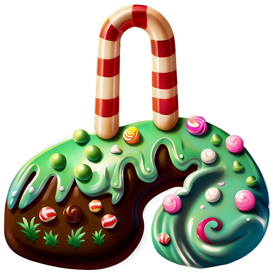 Candy Land Minty Meadow Png Ded48 PNG image