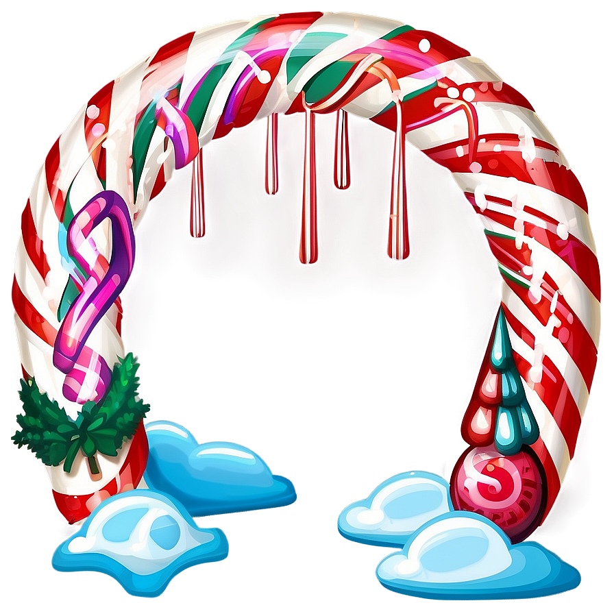 Candyland Candy Cane Forest Png Yrj76 PNG image