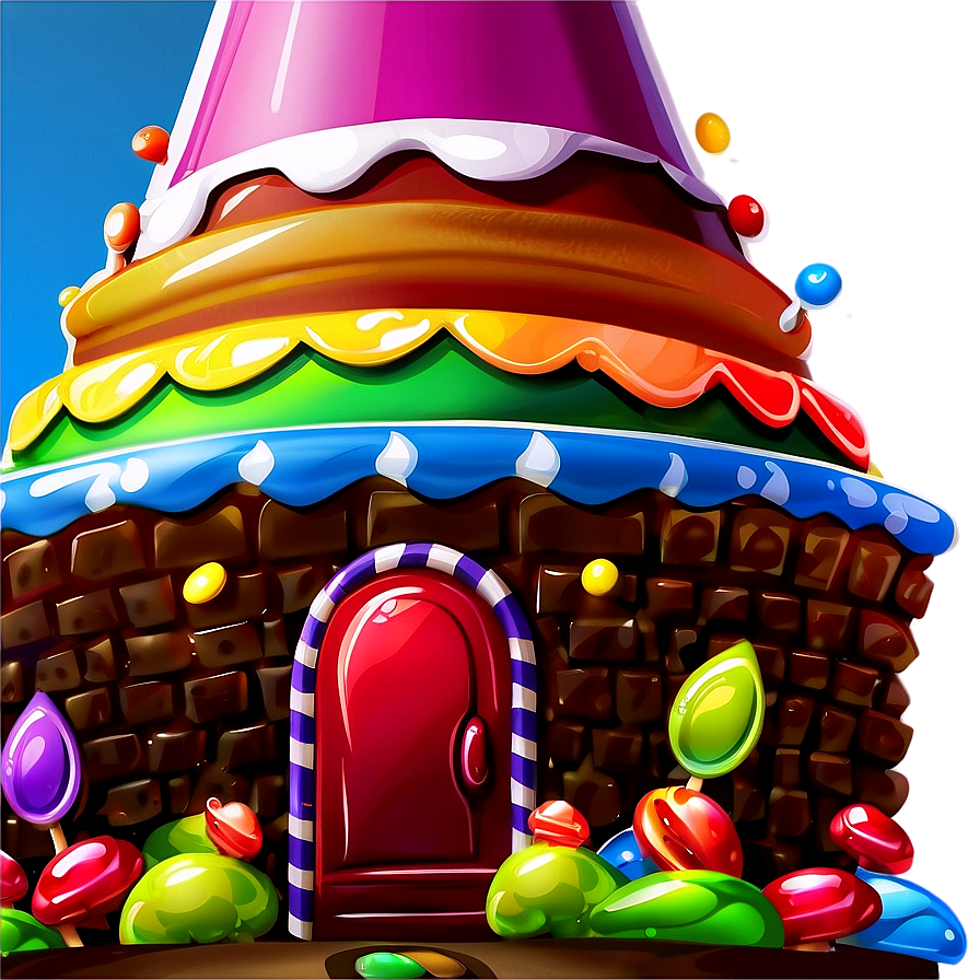 Candyland Confectionery Castle Png 25 PNG image