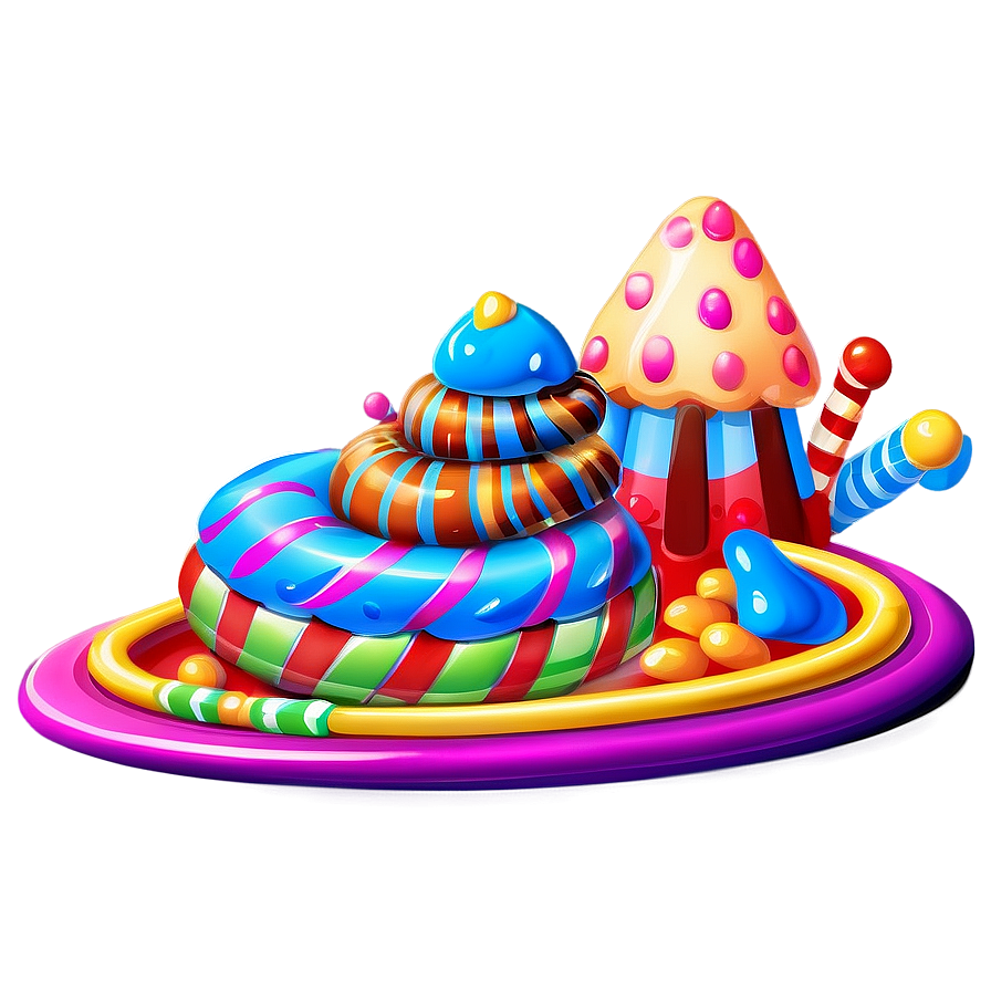 Candyland Fantasy World Png Mbw66 PNG image