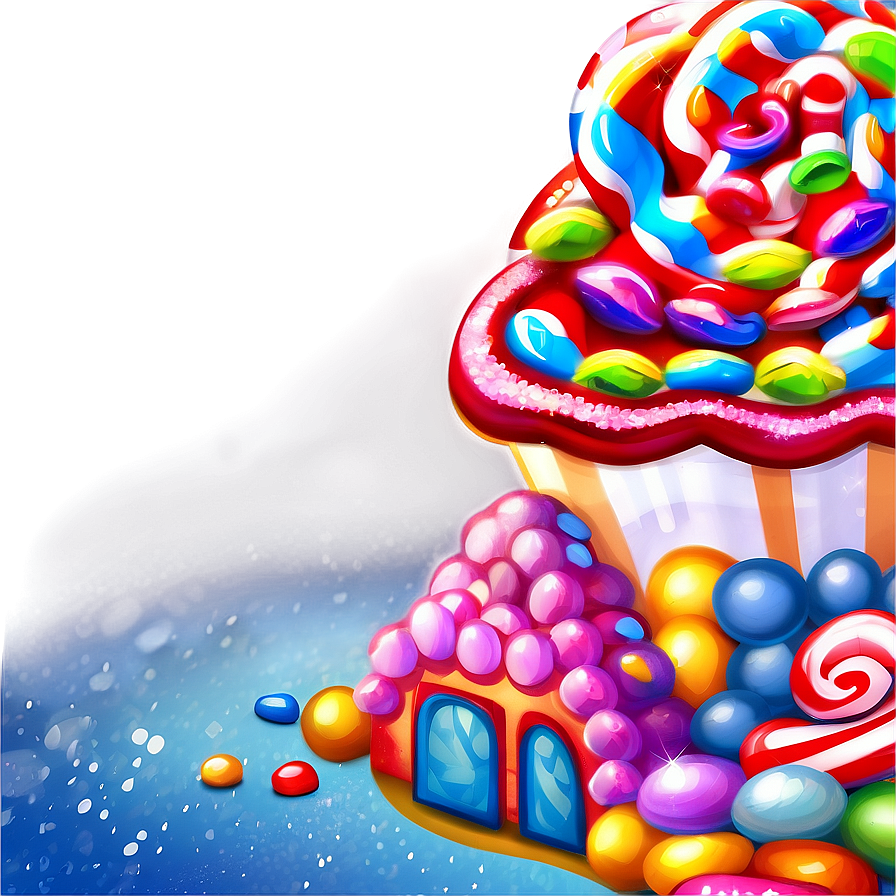 Candyland Glittering Gala Png 06202024 PNG image