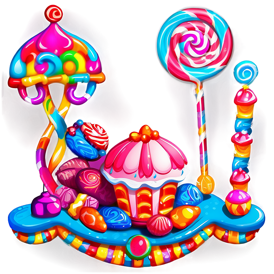 Candyland Glittering Gala Png 5 PNG image