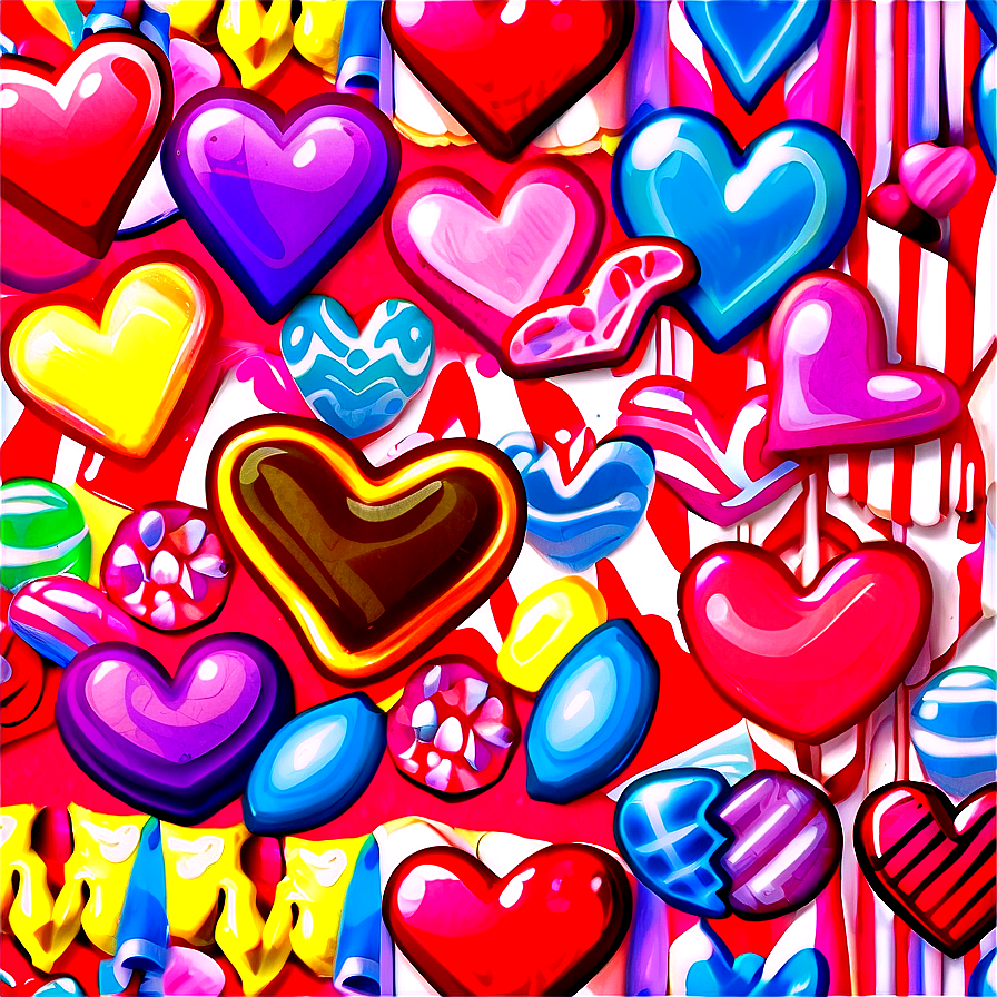 Candyland Happy Hearts Haven Png 24 PNG image