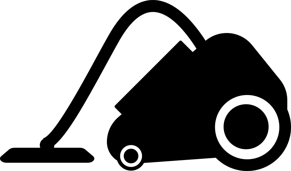 Canister Vacuum Cleaner Silhouette PNG image