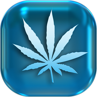 Cannabis Leaf Icon PNG image