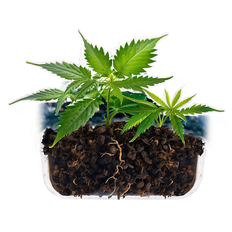 Cannabis Seedling Png 05032024 PNG image