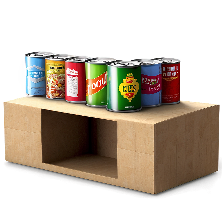 Canned Food Drive Favorites Png 64 PNG image