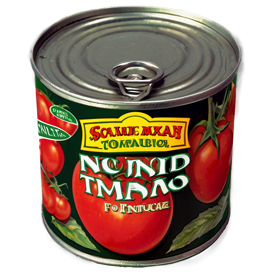 Canned Tomato Products Png Oxp9 PNG image