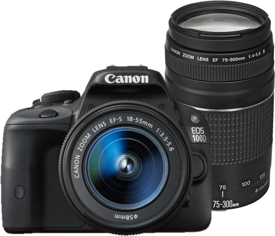 Canon D S L R Cameraand Lenses PNG image