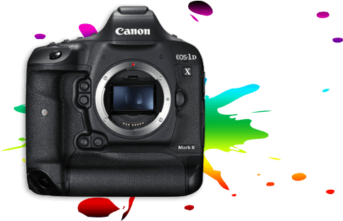 Canon E O S1 D X Mark I I Professional D S L R Camera Body PNG image