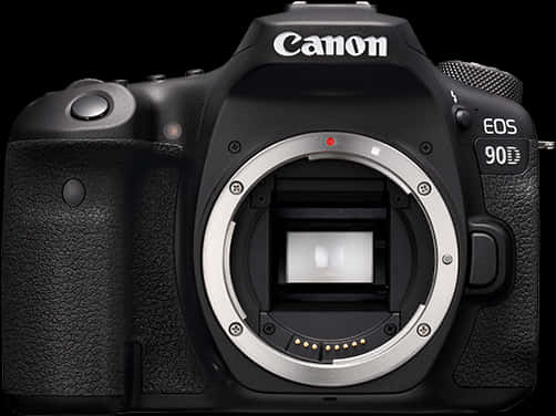 Canon E O S90 D D S L R Body PNG image