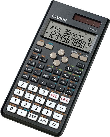 Canon Scientific Calculator F570 S G PNG image