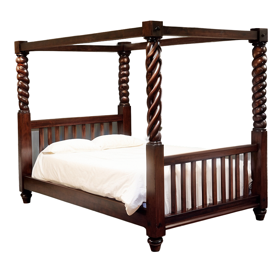 Canopy Bed Frame Png 06282024 PNG image