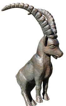 Capricorn Statue Artwork PNG image