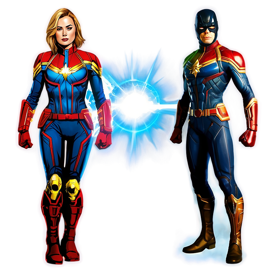 Captain Marvel Blast Png Ayn PNG image