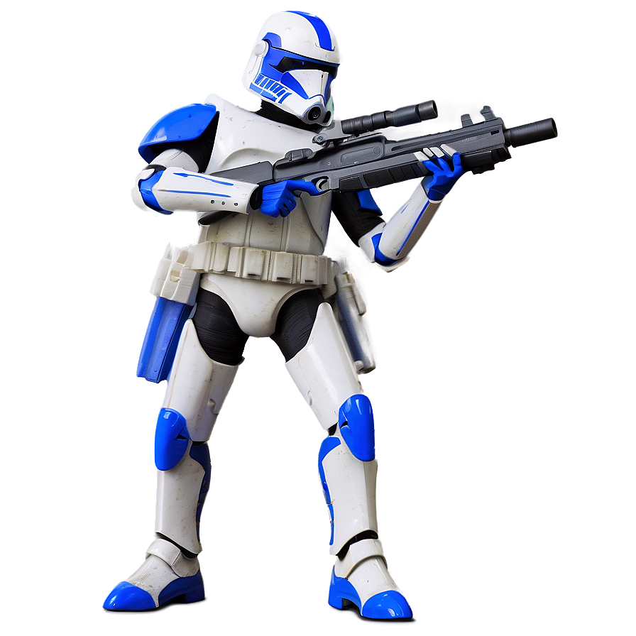 Captain Rex With Heavy Weaponry Png 61 PNG image