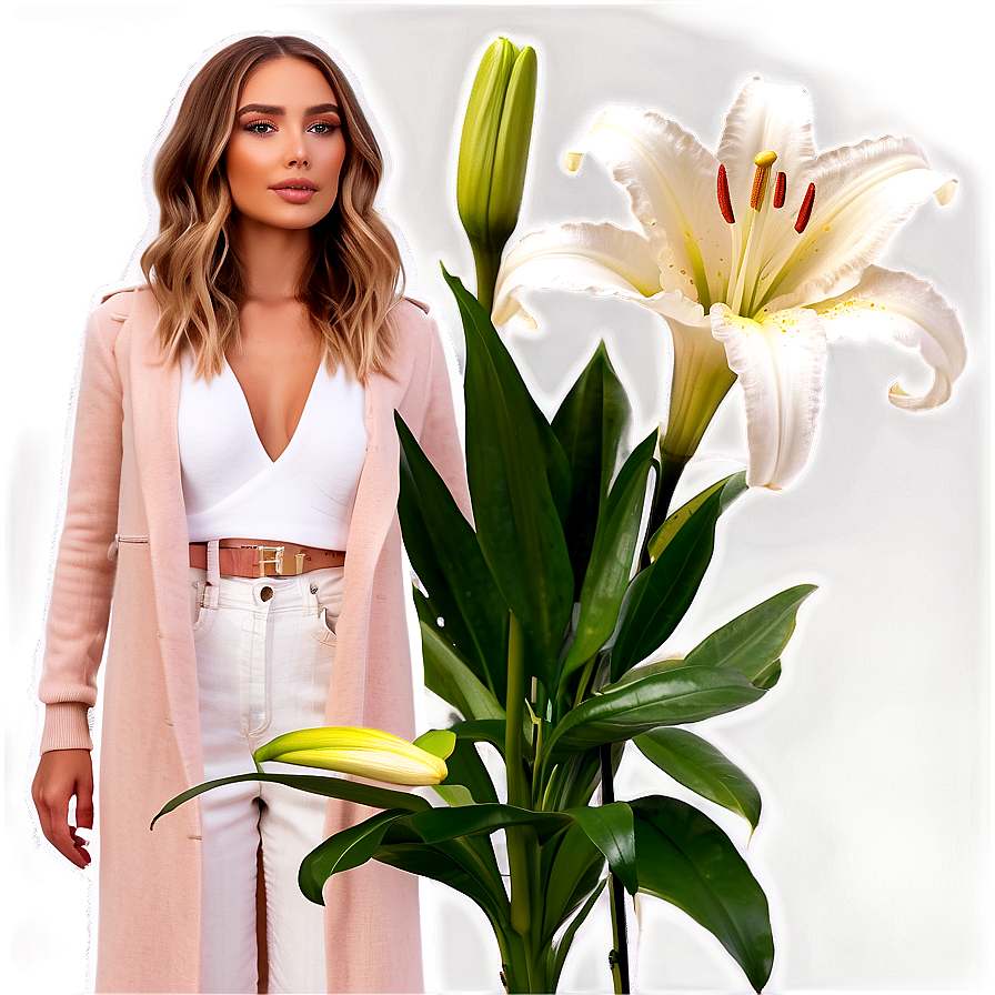 Captivating Lily Visual Png 74 PNG image