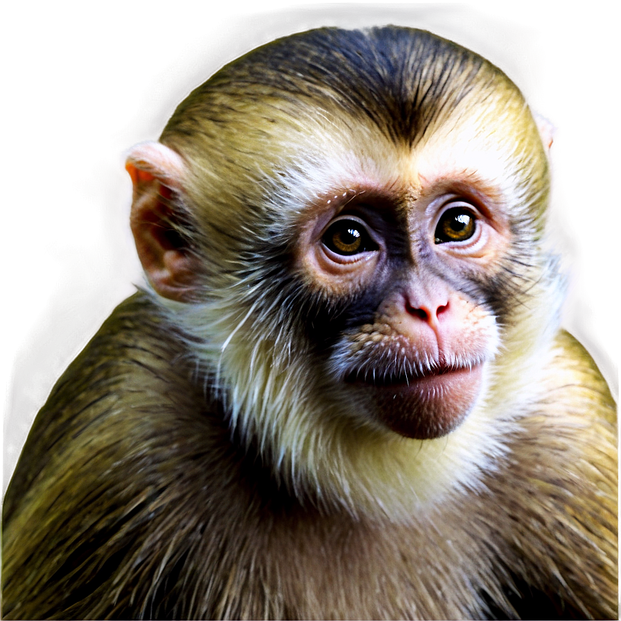 Capuchin Monkey Art Png 68 PNG image