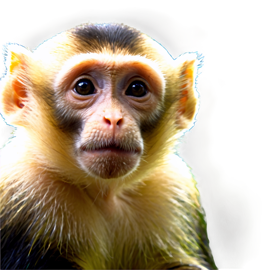 Capuchin Monkey Close Up Png Npd PNG image