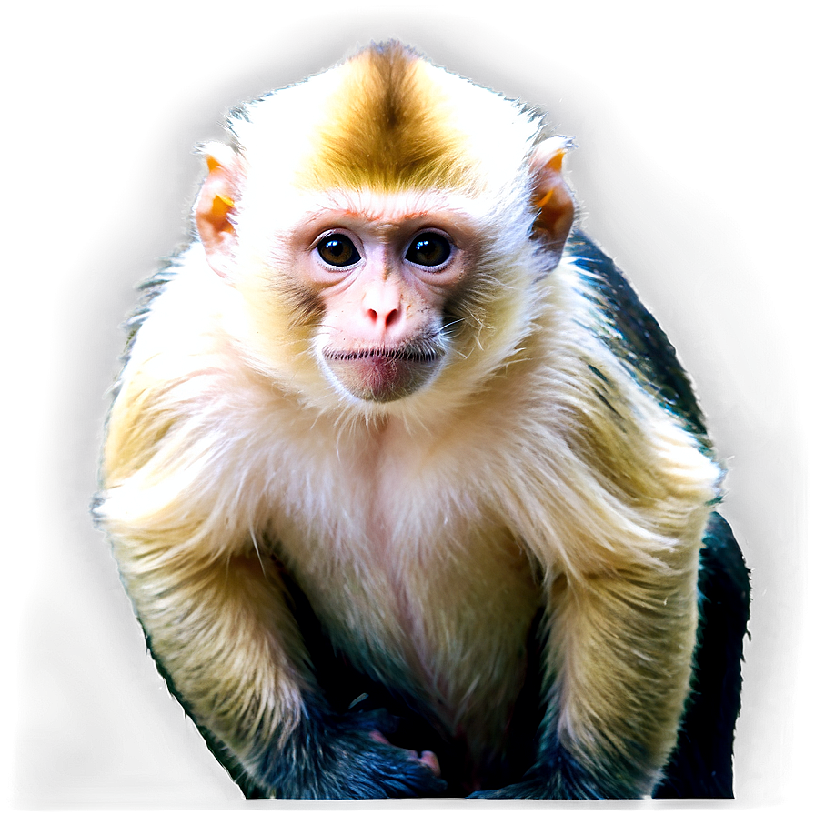 Capuchin Monkey In Forest Png 62 PNG image