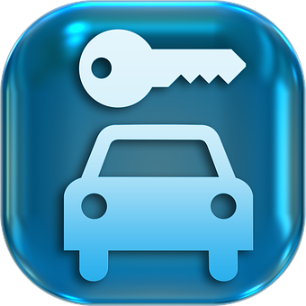 Car Key Icon PNG image