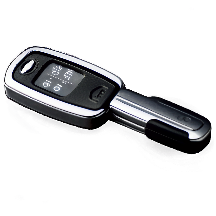 Car Key With Lcd Display Png 06122024 PNG image