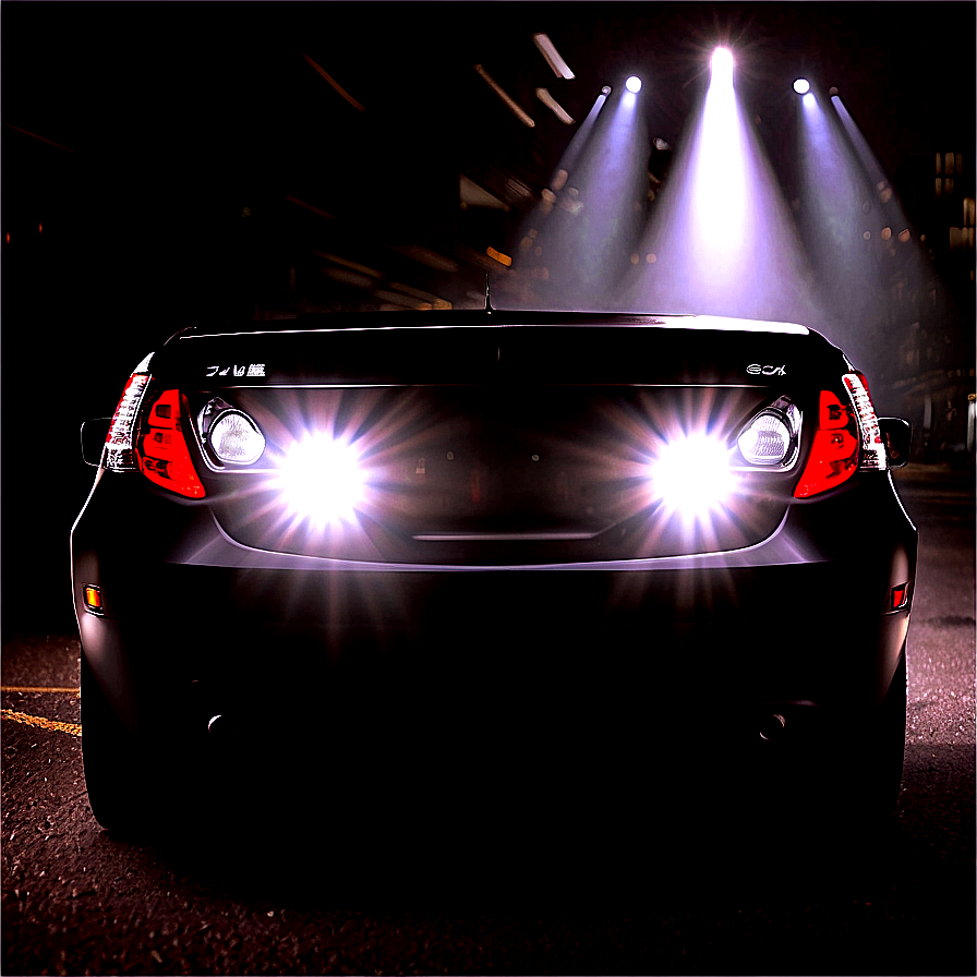 Car Light In Night Png Oiv7 PNG image