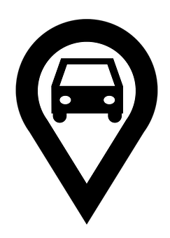 Car Location Pin Icon PNG image