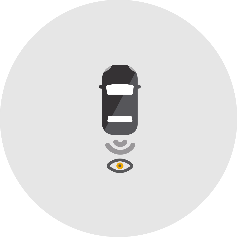 Car Parking Sensor Icon PNG image