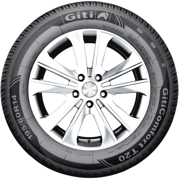 Car Tirewith Alloy Wheel PNG image