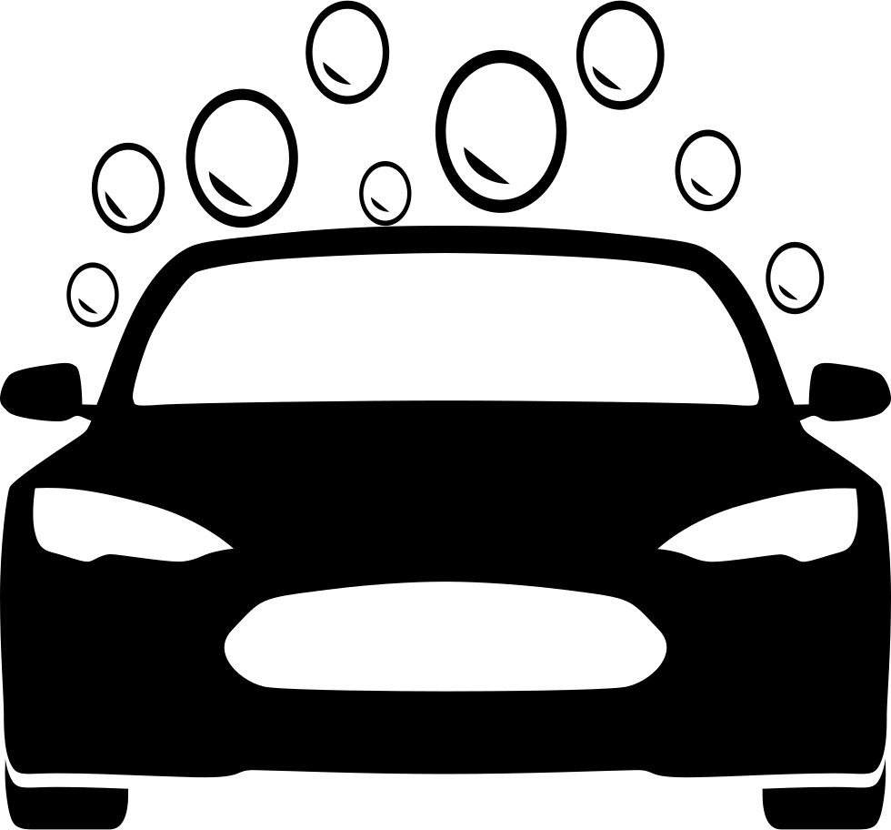Car Wash Bubbles Vector PNG image