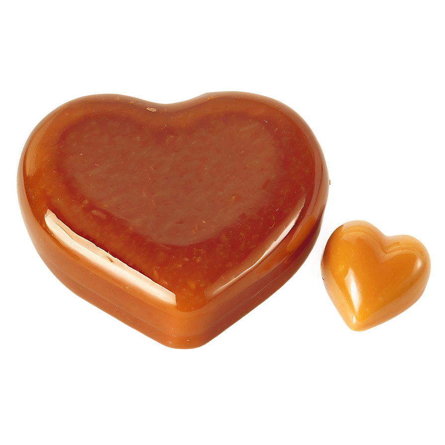 Caramel Candy Heart Png Djj9 PNG image