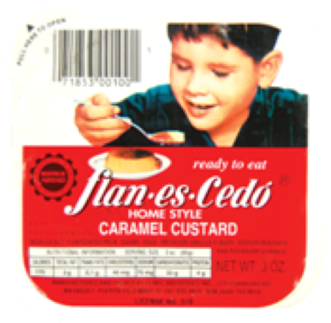 Caramel Custard Packaging Image PNG image