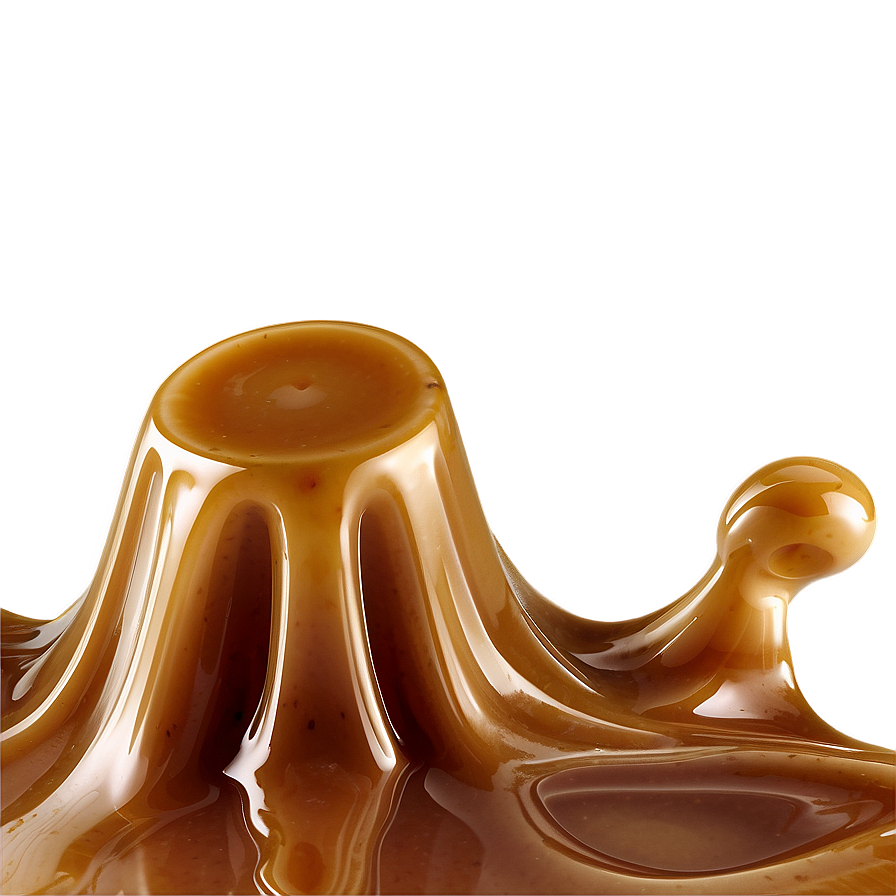 Caramel Drizzle Texture Png Mhm24 PNG image