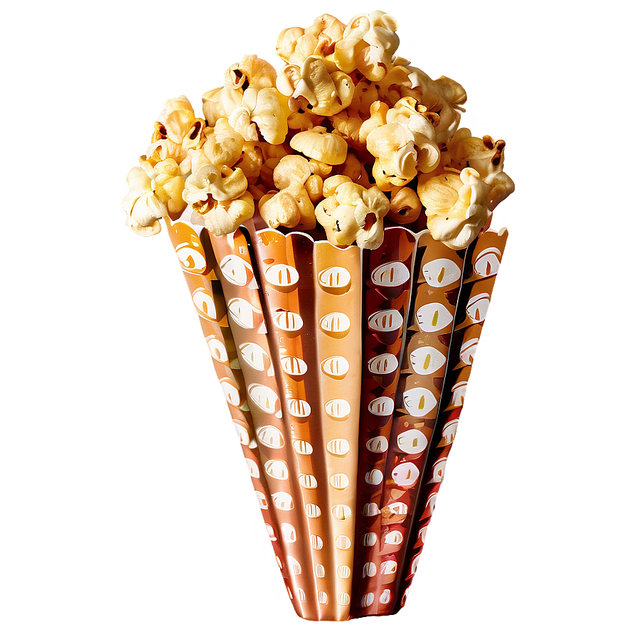 Caramel Popcorn Snack Png 96 PNG image