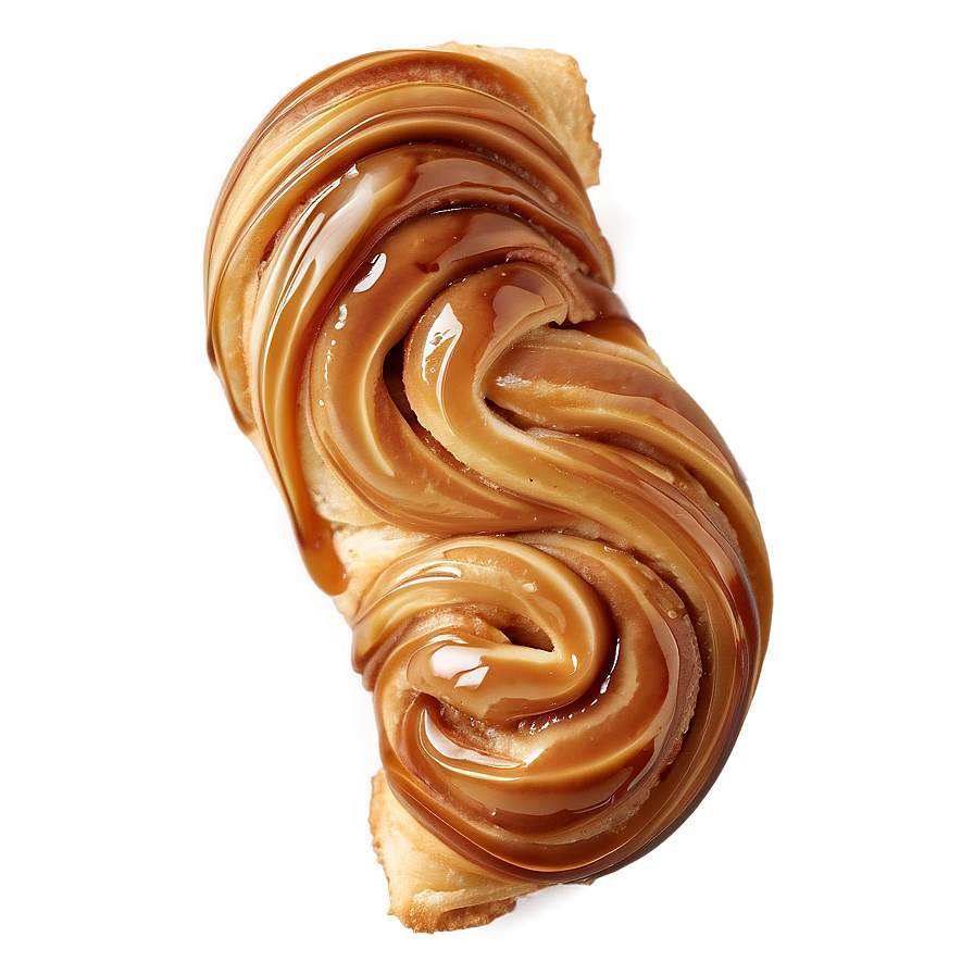 Caramel Twist Pastry Png 57 PNG image