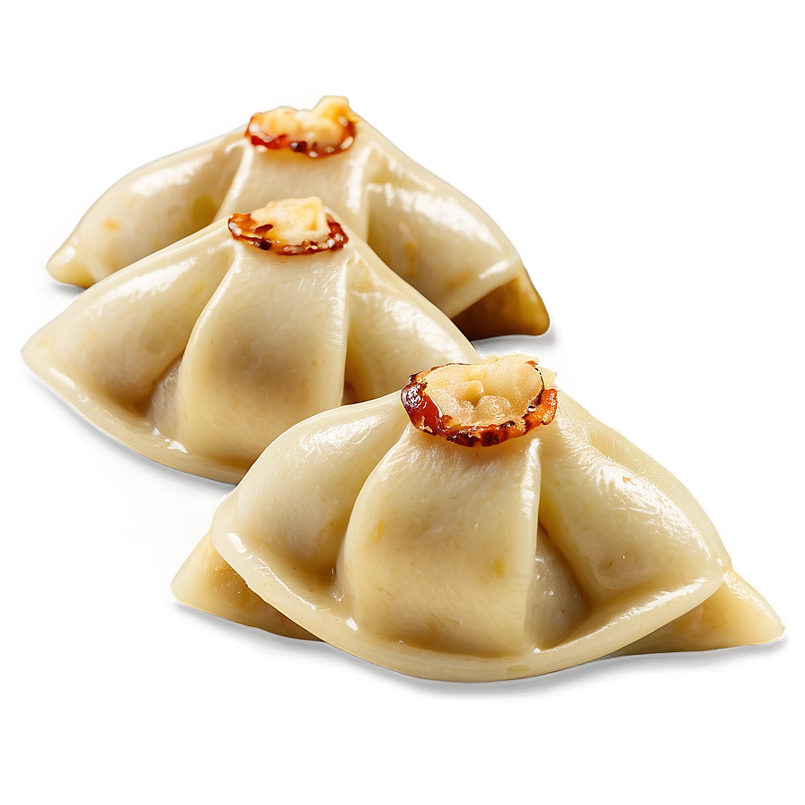 Caramelized Onion And Goat Cheese Pierogi Png 06252024 PNG image