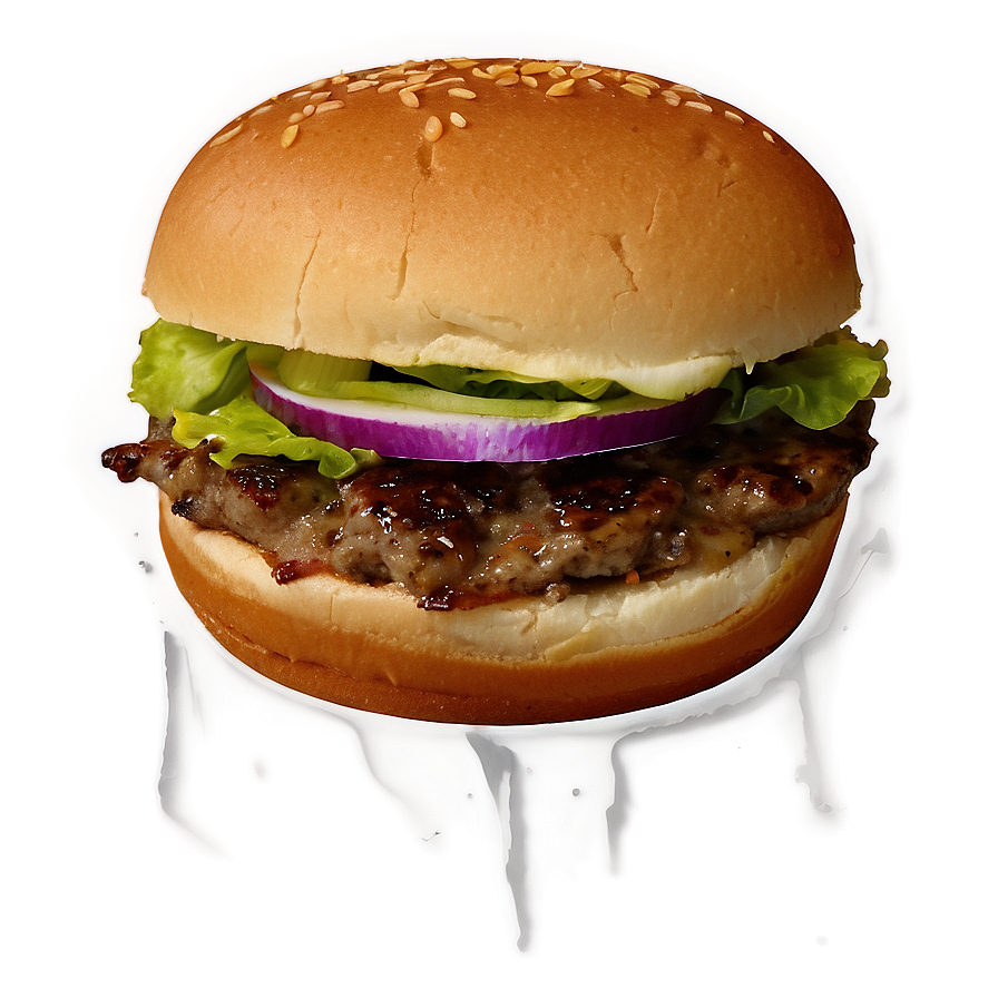 Caramelized Onion Burger Png 31 PNG image