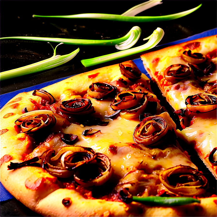 Caramelized Onion Pizza Png Agg10 PNG image