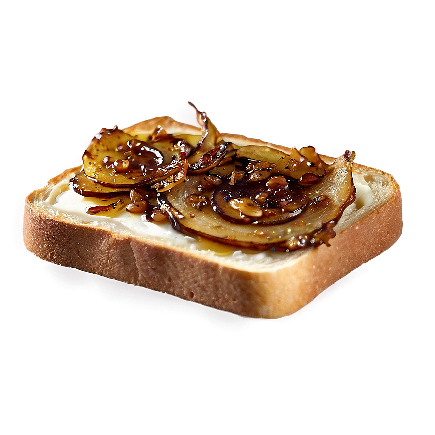 Caramelized Onion Toast Png Xbf89 PNG image