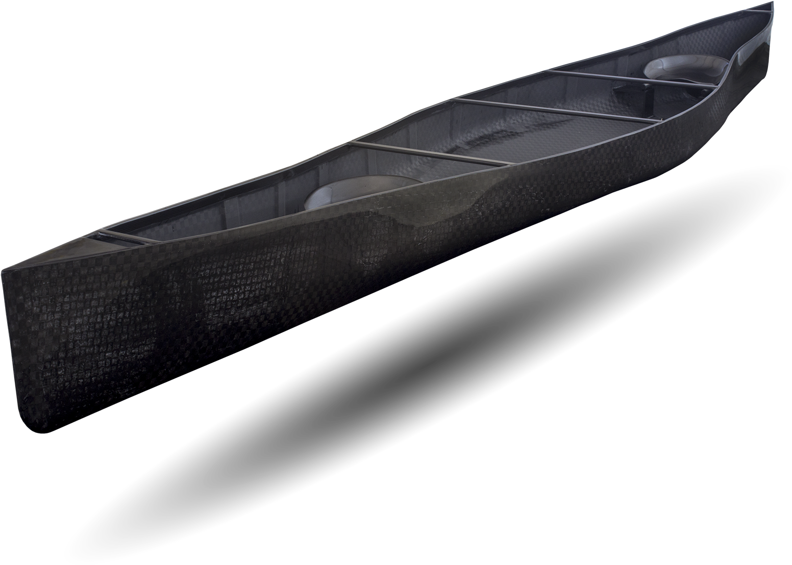Carbon Fiber Canoe Isolated PNG image