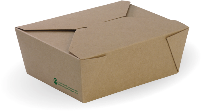Cardboard Shipping Box Closed PNG image