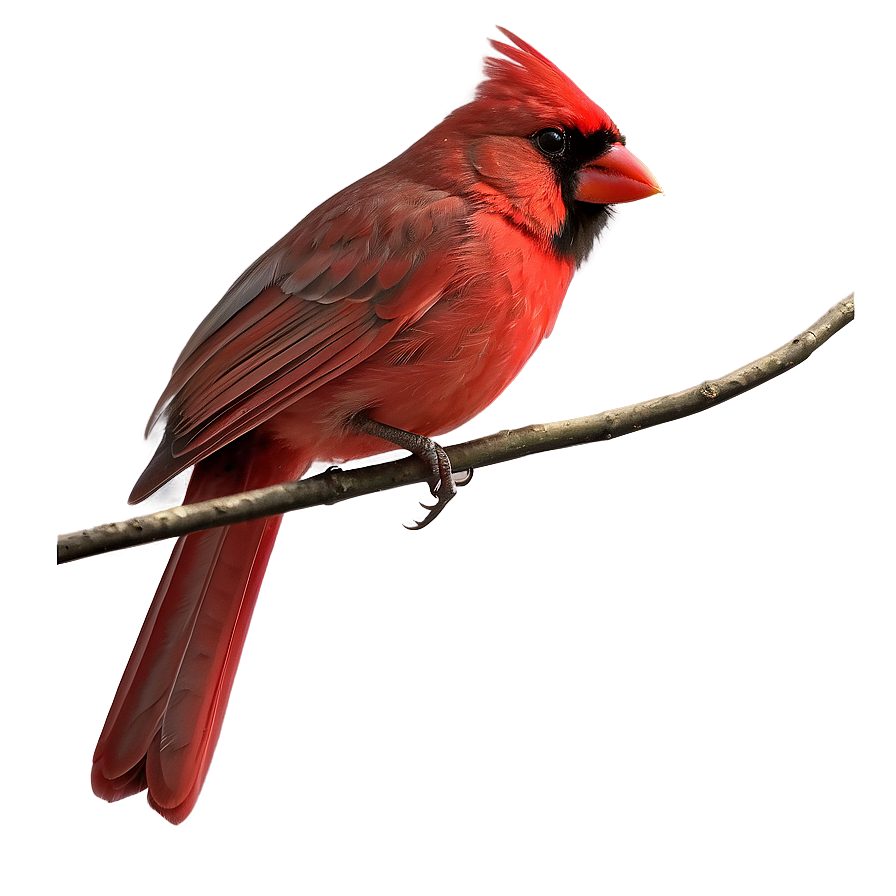 Cardinal Bird Red Png 05032024 PNG image