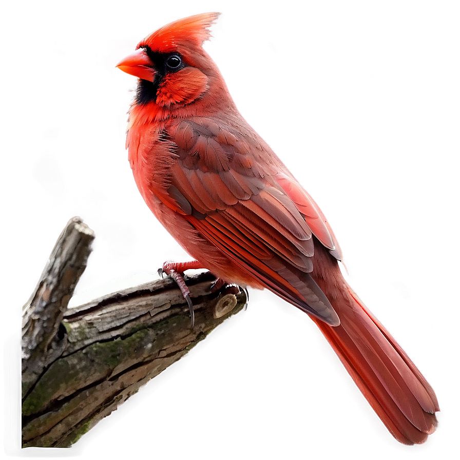 Cardinal Bird Red Png Sur PNG image