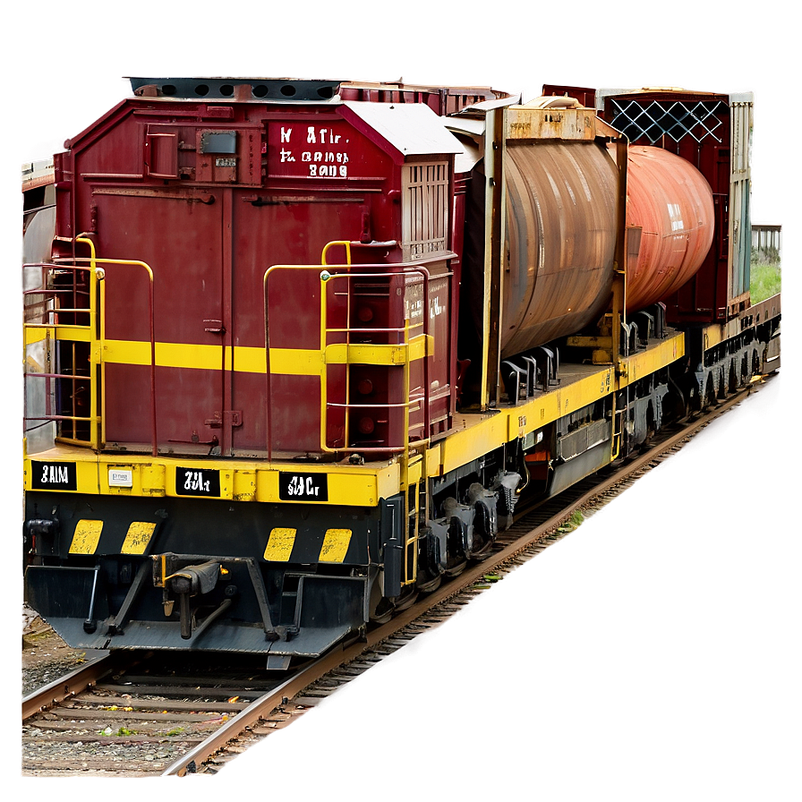 Cargo Freight Train Png 05212024 PNG image