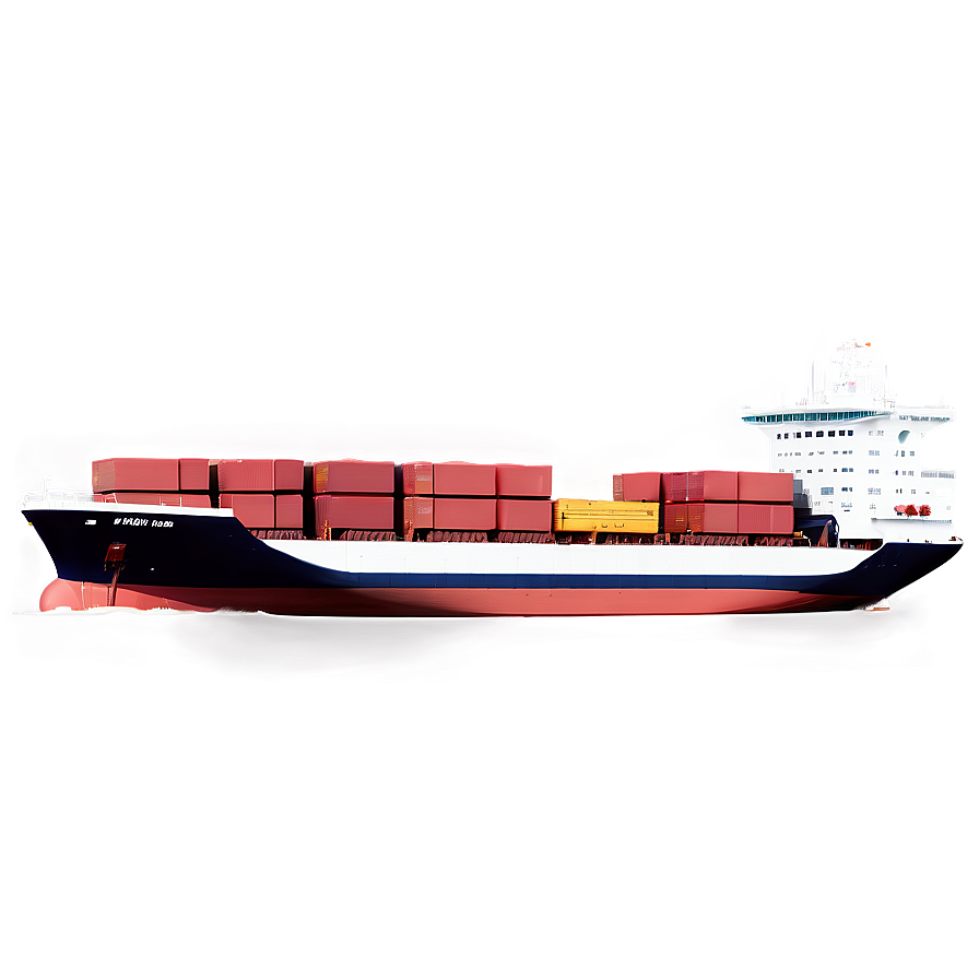 Cargo Ship At Sea Png Yrr PNG image