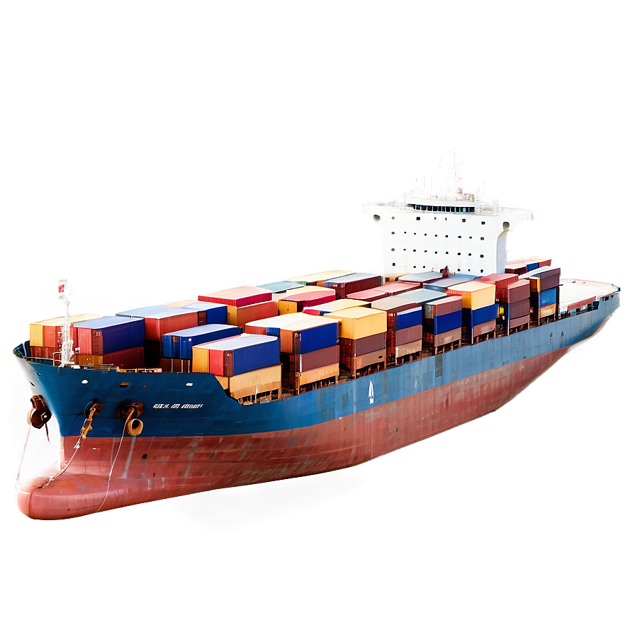 Cargo Ship Loading Png 06122024 PNG image