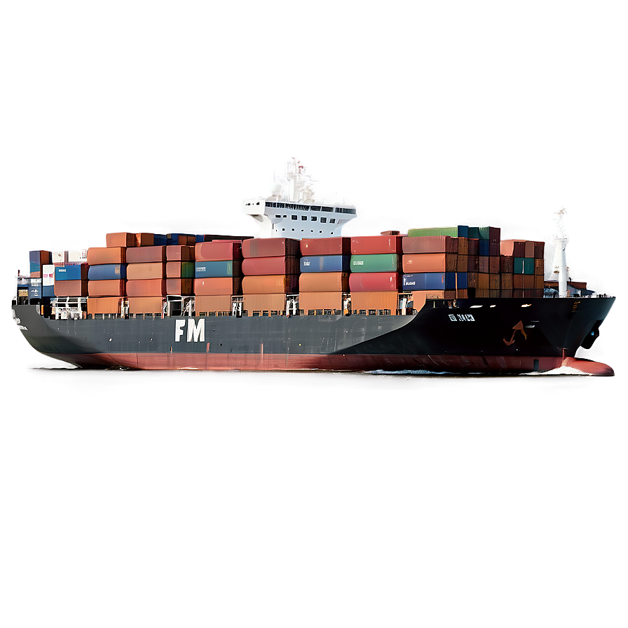 Cargo Ship Transportation Png 06272024 PNG image