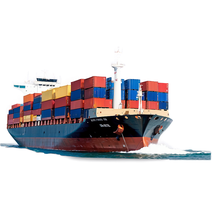 Cargo Ship Underway Png 70 PNG image