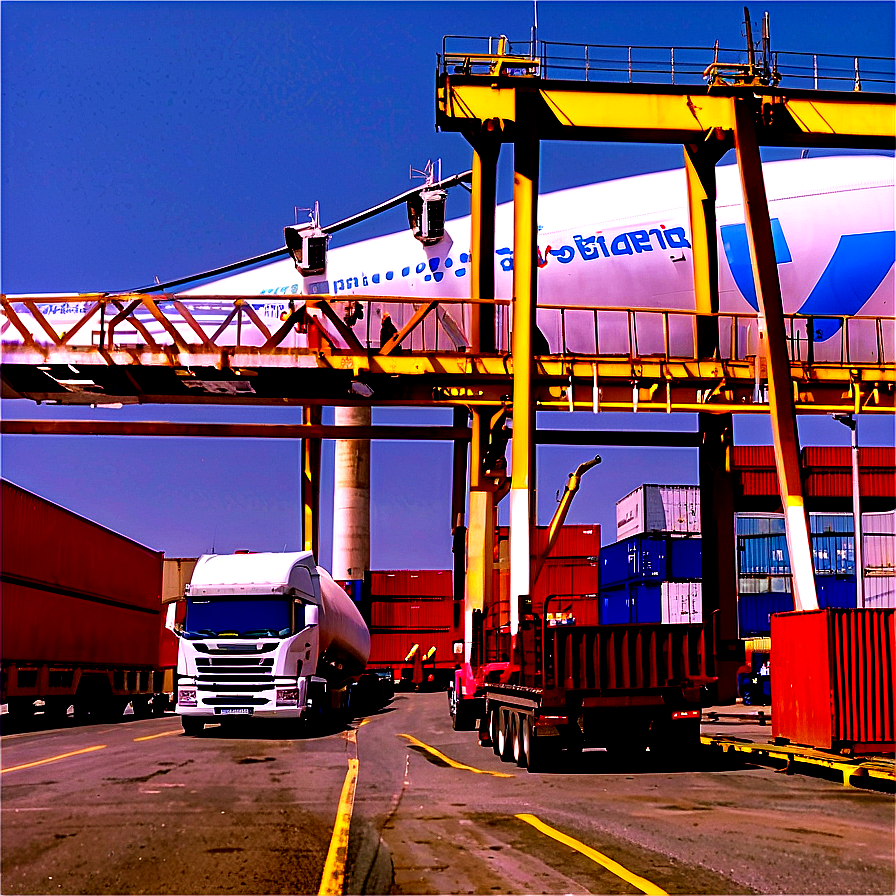 Cargo Terminal Image Png Ena PNG image